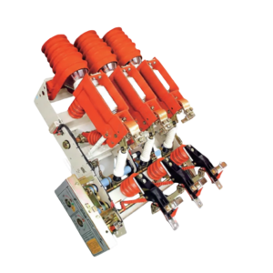 FZRN25-12D indoor 12kV vacuum pressurised air load break switch combination for short circuit protection.