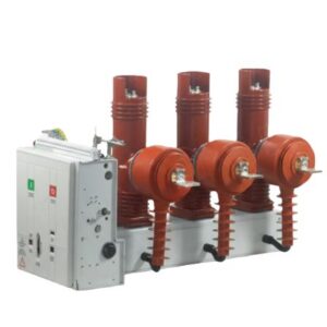 VBI-24 24kV indoor side mounted vacuum circuit breaker with 3 orange current transformers.
