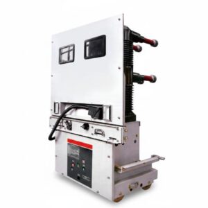 VS1-40.5KV/T indoor high voltage vacuum circuit breaker for KYN61 switchgear on a white background.