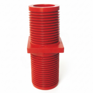 40.5kV LYC460 High Voltage Epoxy Resin Wall Bushing - APG Technology Electrical Insulating Spout for Switchgear