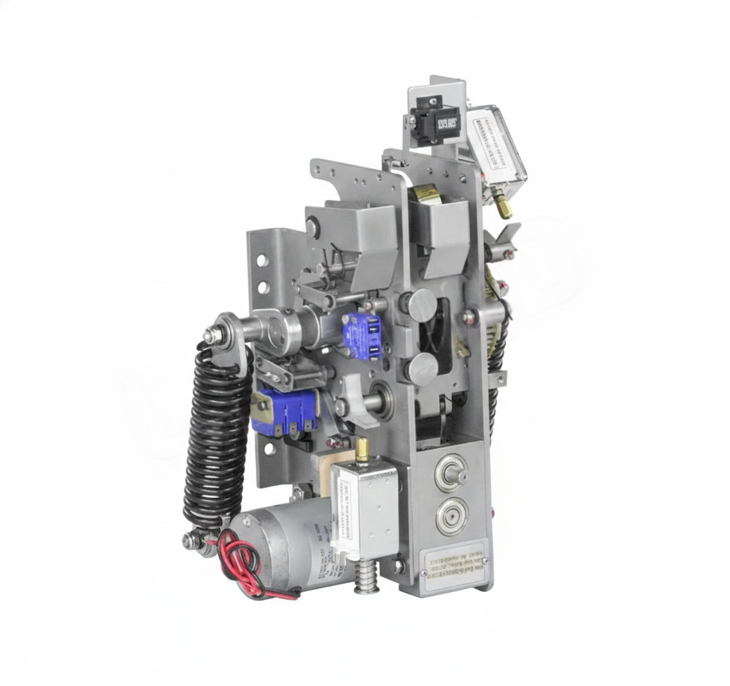 SL-1 spring operating mechanism for indoor medium-voltage vacuum circuit breakers.