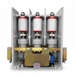 JCZ3-3.6kV indoor high-voltage AC vacuum contactor with three-phase magnetic control.