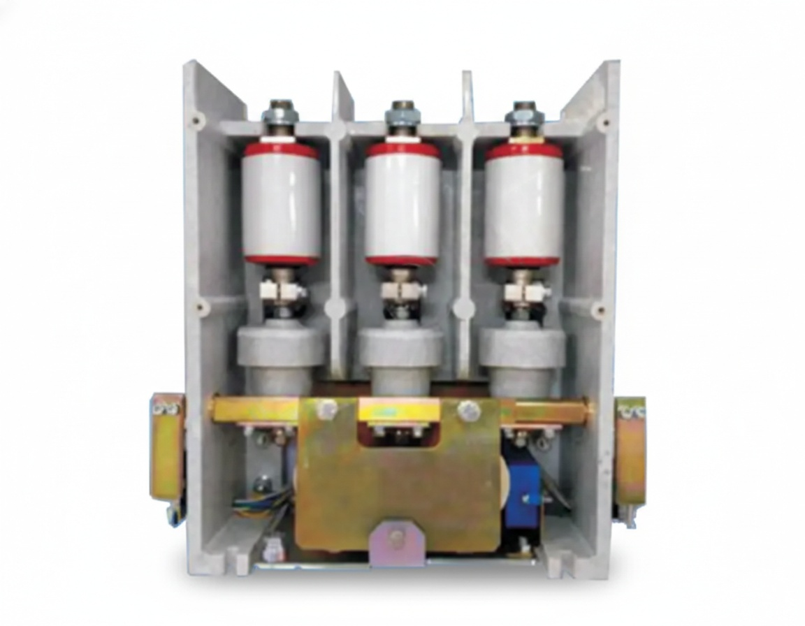 JCZ3-3.6kV indoor high-voltage AC vacuum contactor with three-phase magnetic control.