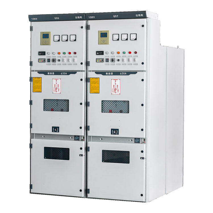 KYN28-12 indoor 12kV metal-clad withdrawable switchgear lineup with 630A VCB.