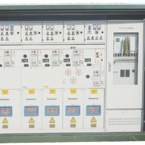 YB series 12kV outdoor prefabricated substation and compact transformer station with green enclosure.
