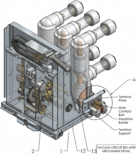 11KV Vacuum circuit breaker